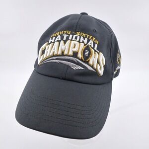 Clemson Tigers 2016 National Champions Hat Gray OS Mens Captivating Headwear